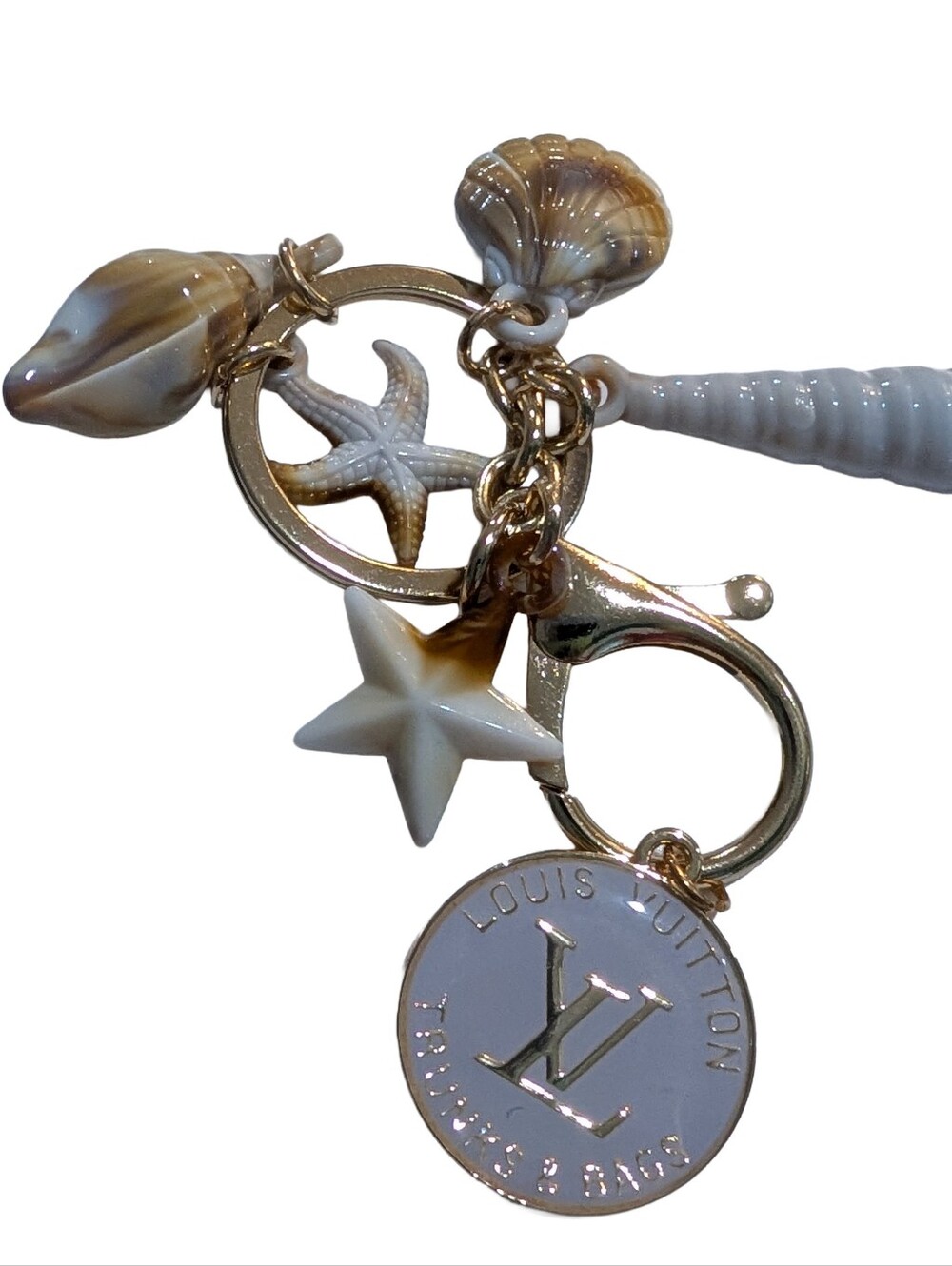 Louis Vuitton Trunk's & Bags Charm 25mm Round, Lavender